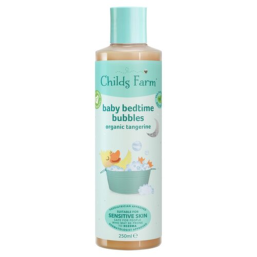 Childs Farm Organic Tangerine Baby Bedtime Bubbles (250 ml)