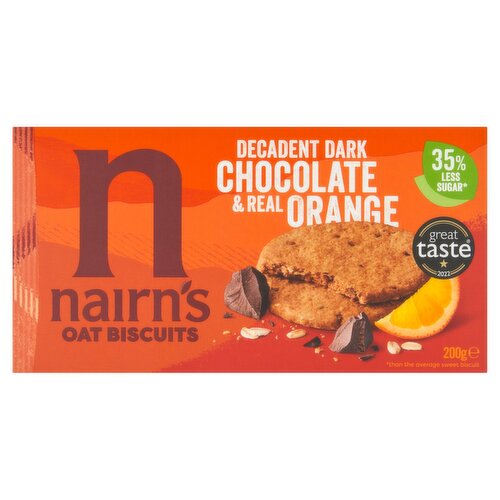 Nairn's Chocolate Orange Oat Biscuits (200 g)
