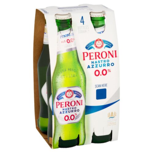 Peroni 0.0% 4 Pack Bottle (330 ml)