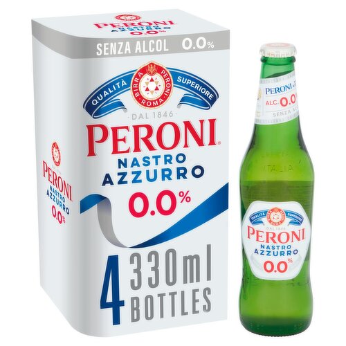 Peroni 0.0% 4 Pack Bottle (330 ml)