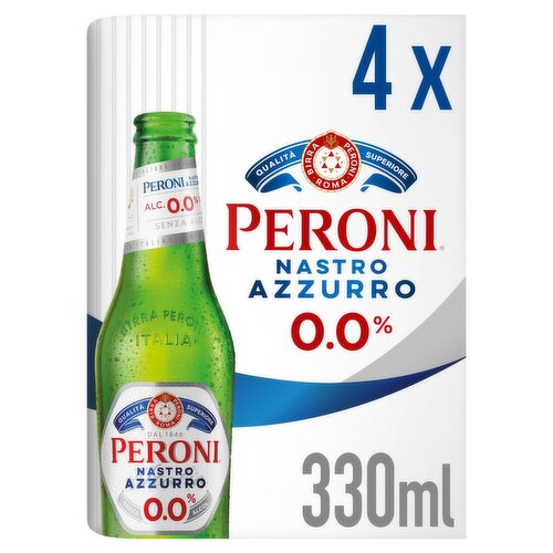 Peroni 0.0% 4 Pack Bottle (330 ml)