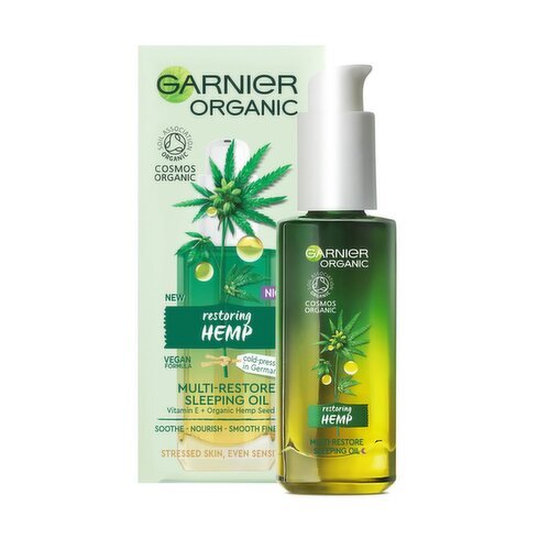 Garnier Organics Hemp Night Oil (30 ml)