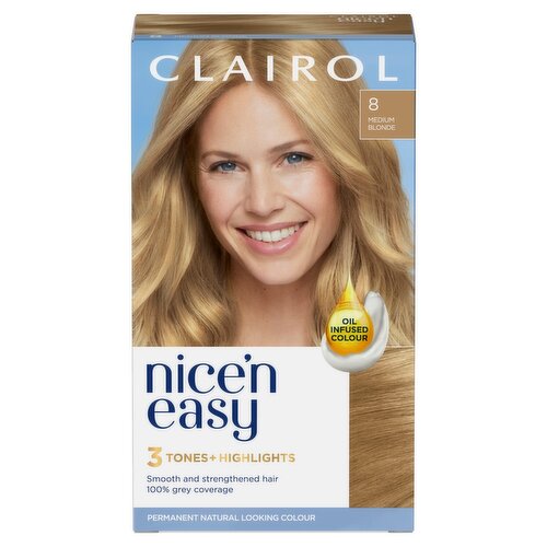 Nice N'Easy Medium Blonde Hair Colour (1 Piece)