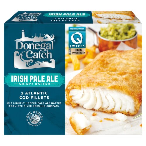 Donegal Catch Irish Pale Ale Battered Cod 2 Pack (250 g)