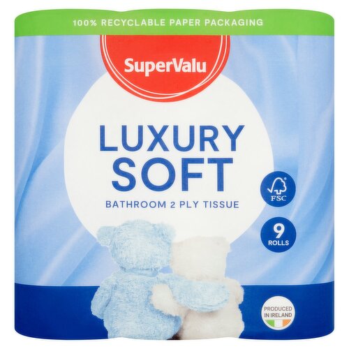 SuperValu Luxury Bathroom Tissue (9 Roll)