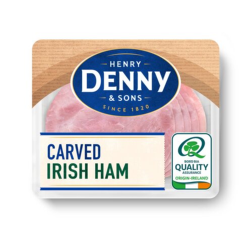 Denny Slow Cooked Trad Carved Irish Ham Slices (80 g)