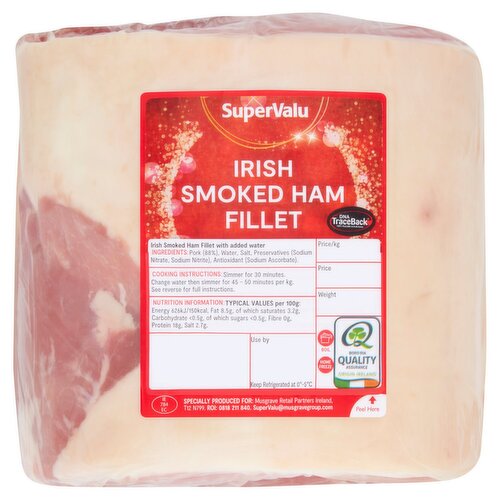 SuperValu Fresh Irish Smoked Ham Fillet Portion (2.9 kg)