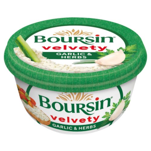 Boursin Velvety Garlic & Herbs Soft Cheese (125 g)