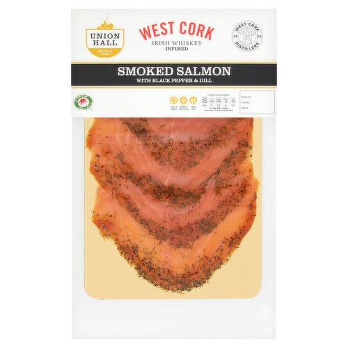 Union Hall West Cork Whiskey Infused Smoked Salmon (180 g)