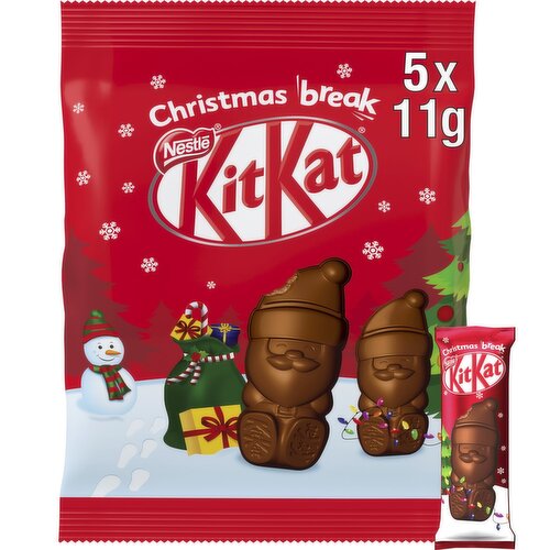 Nestle KitKat Mini Santas Pouch (55 g)