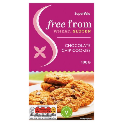 SuperValu Free From Choc Chip Cookies (150 g)