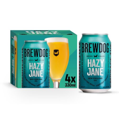 Brewdog Hazy Jane Cans 4 Pack (330 ml)