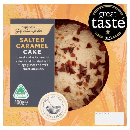 SuperValu Signature Tastes Salted Caramel Cake (400 g)