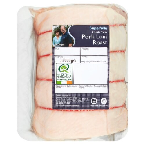 SuperValu Fresh Irish Pork Loin Roast (1 kg)