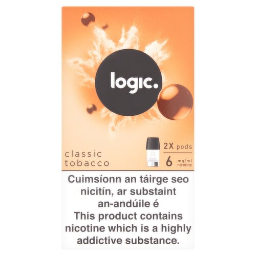 Logic Classic Tobacco 6mg (2 Piece)