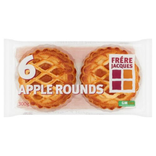 Frére Jacques Apple Rounds 6 Pack (300 g)