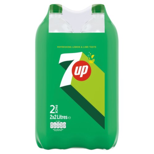 7UP Regular Twin Pack (2 L)