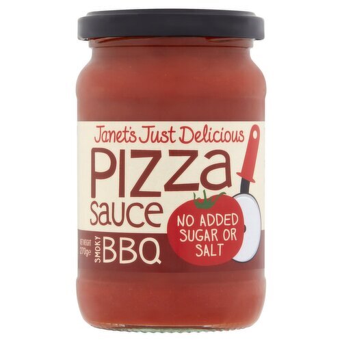 Janet's Just Delicious Smoky Bbq Pizza Sauce (270 g)