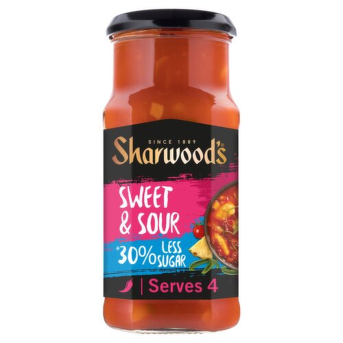 Sharwood's Sweet & Sour 30% Less Sugar Sauce (425 g)