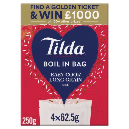 Tilda Boil In Bag Long Grain Rice (250 g)