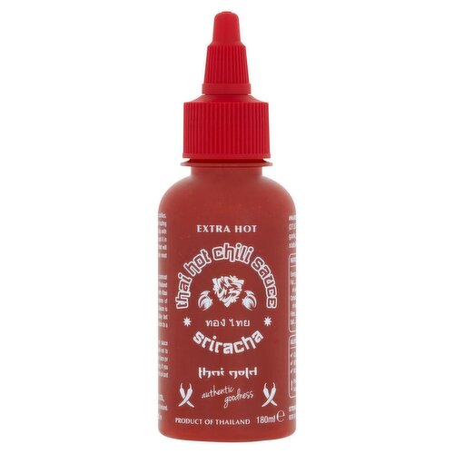 Thai Gold Extra Hot Sriracha Hot Chilli Sauce (180 ml)