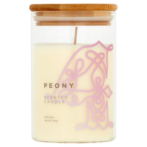 The Celtic Collection Peony Scented Candle  (1 Piece)