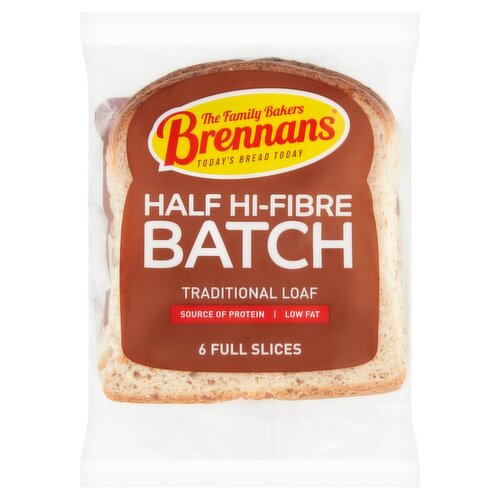 Brennans Hi-Fibre Half Batch Loaf (400 g)