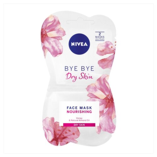 Nivea Bye Bye Dry Skin Nourishing Face Mask (1 Piece)