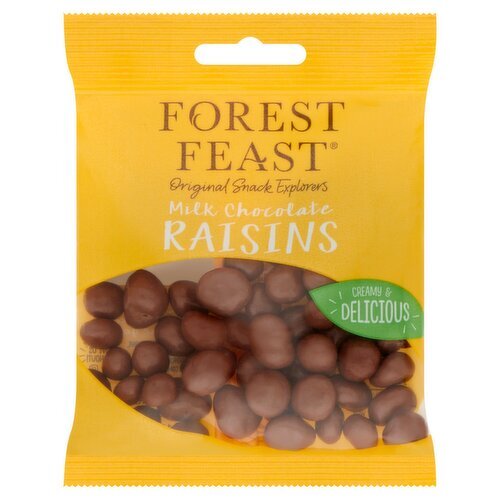 Forest Feast Milk Chocolate Raisins Bag (65 g)