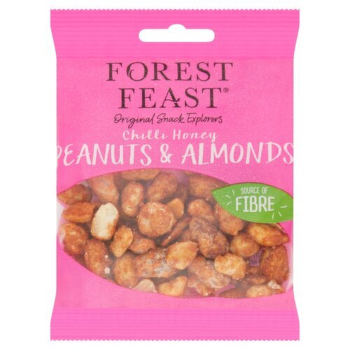 Forest Feast Chilli Honey Peanuts & Almonds Bag (50 g)