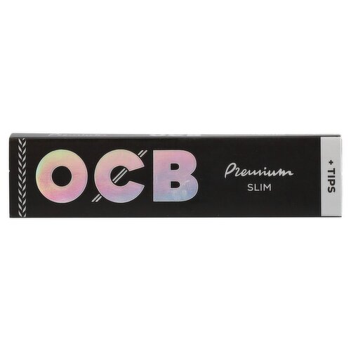 Ocb Black Premium Paper & Tips  (1 Piece)