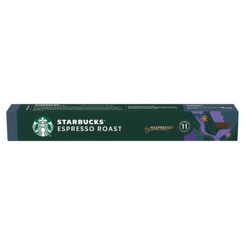 Starbucks Espresso Roast Nespresso Coffee Capsules 10 Pack (55 g)