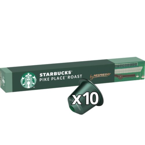 Starbucks Pike Place Nespresso Coffee Capsules 10 Pack (53 g)