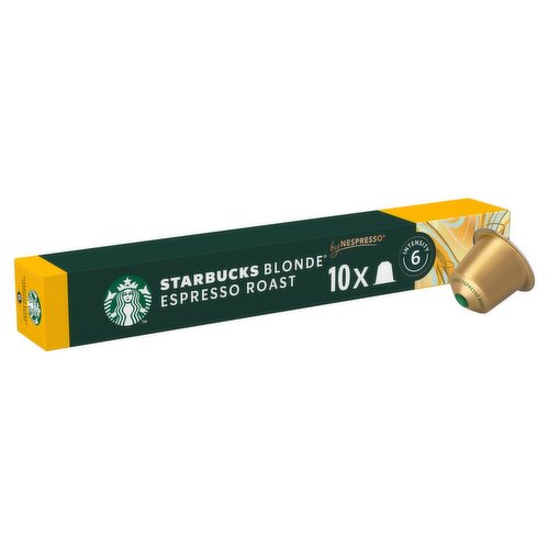 Starbucks Blonde Nespresso Coffee Capsules 10 Pack (53 g)
