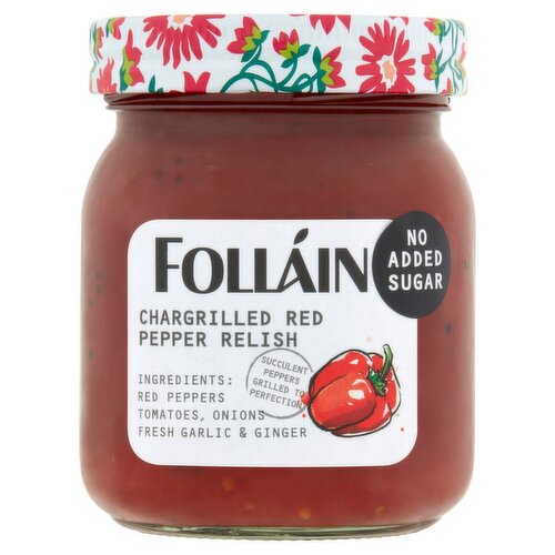 Folláin Chargrilled Red Pepper Relish (320 g)