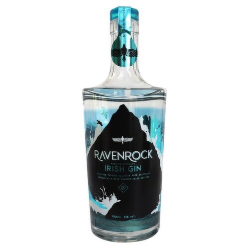 Ravenrock Premium Irish Gin 40% (70 cl)