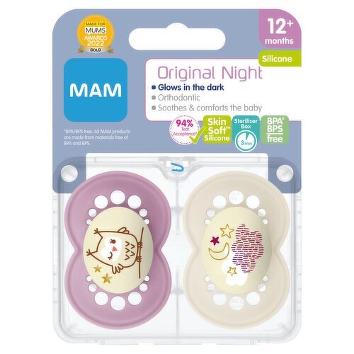 MAM Night Soother 12+ Months (1 Piece)