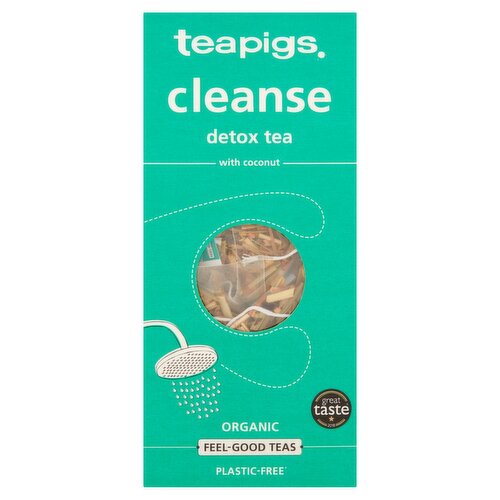 Teapigs Feel Good Teas Cleanse Blend (15 Piece)