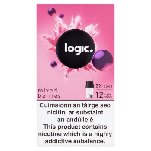 Logic Mixed Berries 12mg (2 Piece)