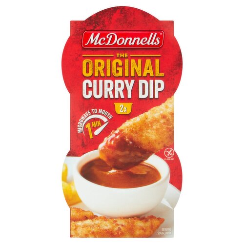 McDonnells Original Curry Dip 2 Pack (200 g)