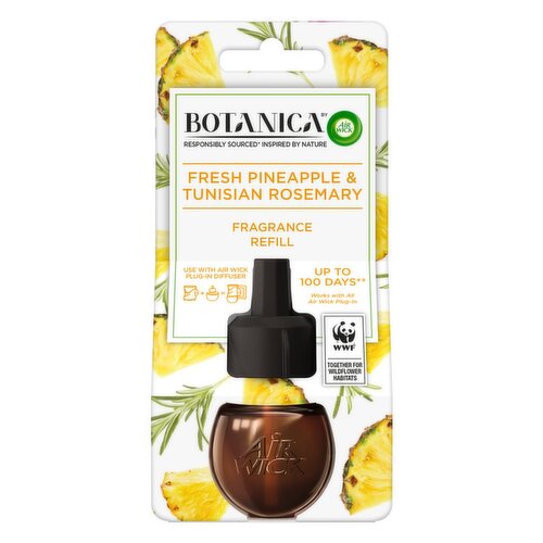 Airwick Botanica Pineapple & Rosemary Plug Diffuser Refill (19 ml)