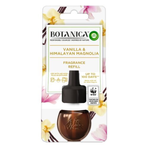 Airwick Botanica Vanilla & Magnolia Plug Diffuser Refill (19 ml)