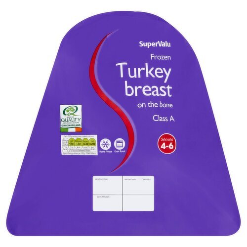 SuperValu Frozen Turkey Breast On The Bone (1.8 kg)