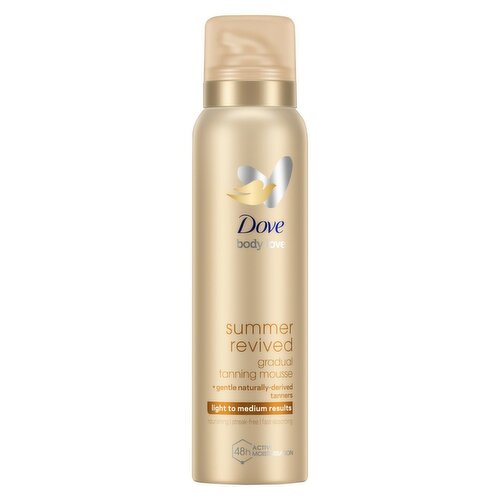 Dove DermaSpa Summer Revived Gradual Self-Tan Fair Body Mousse (150 ml)