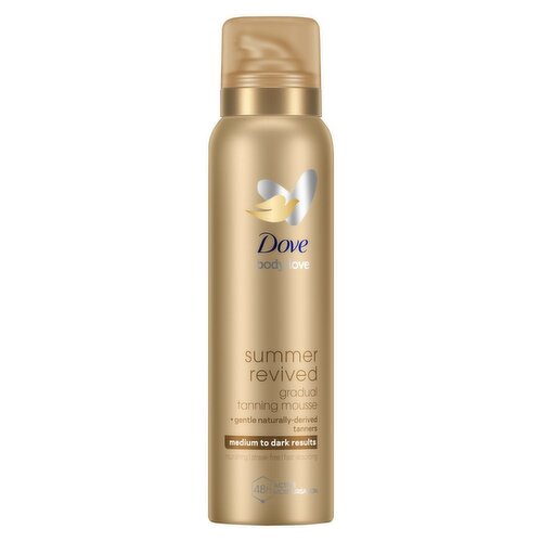 Dove DermaSpa Summer Revived Gradual Self-Tan Medium to Dark Body Mousse (150 ml)