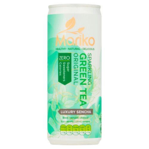 Mariko sparkling green tea (250 ml)