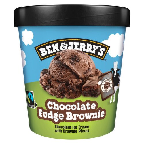 Ben & Jerry's Chocolate Fudge Brownie Ice Cream (465 ml)