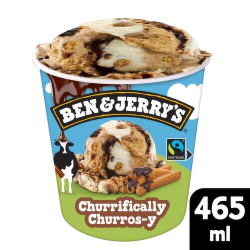 Ben & Jerry''s Churrifically Churros-y Ice Cream Tub (465 ml)