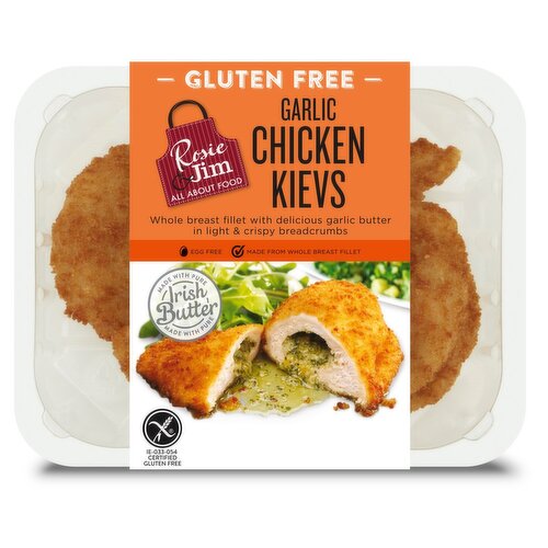 Rosie & Jim Gluten Free Garlic Chicken Kiev (300 g)