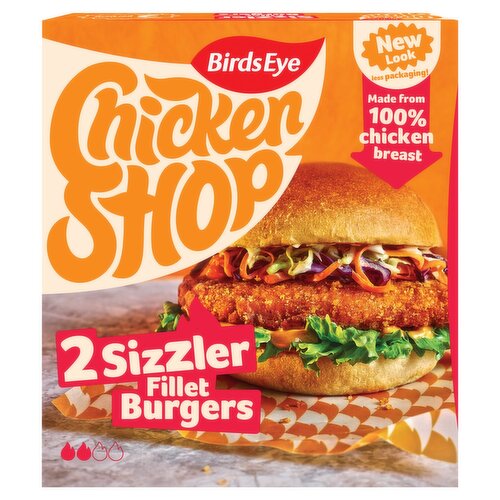 Birds Eye Sizzler Chicken Fillet Burger 2 Pack (227 g)